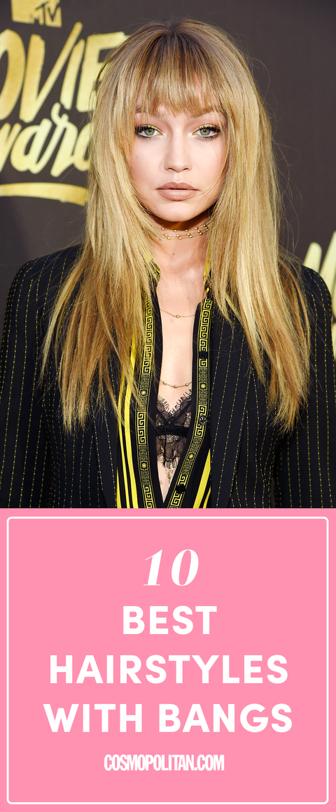 10 gorgeous hairstyles with bangs best celebrity fringe haircuts