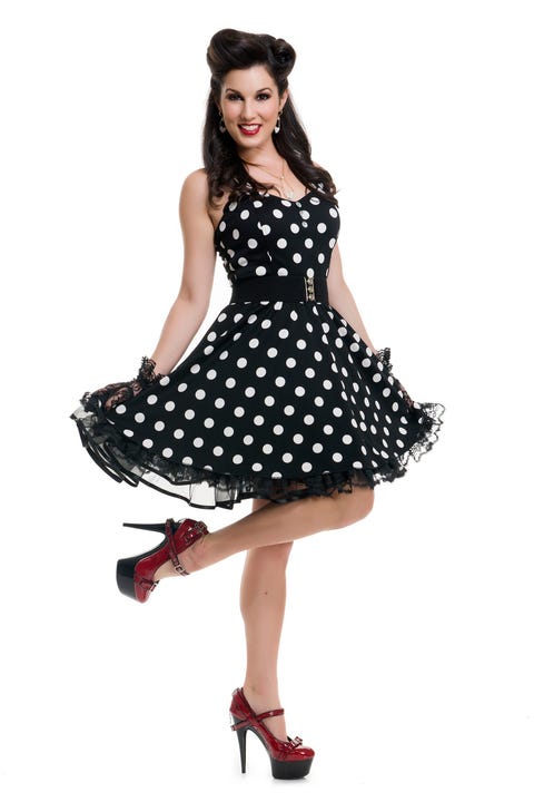 pin up girl 50s halloween costume
