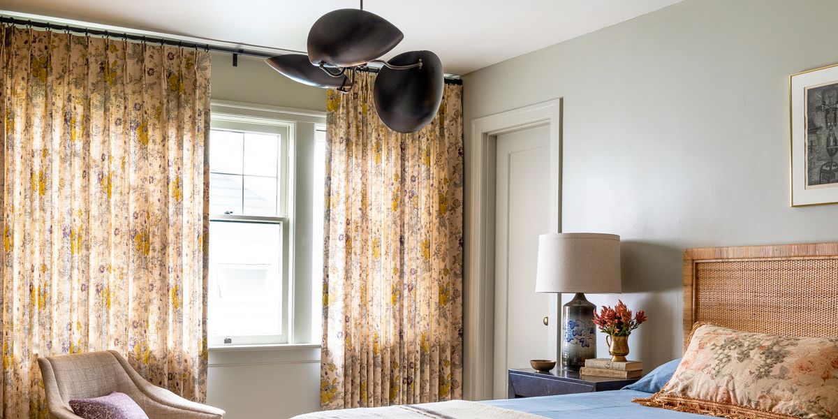 A Guide To Every Type Of Curtain With, Curtains For 3 Windows In Bedroom