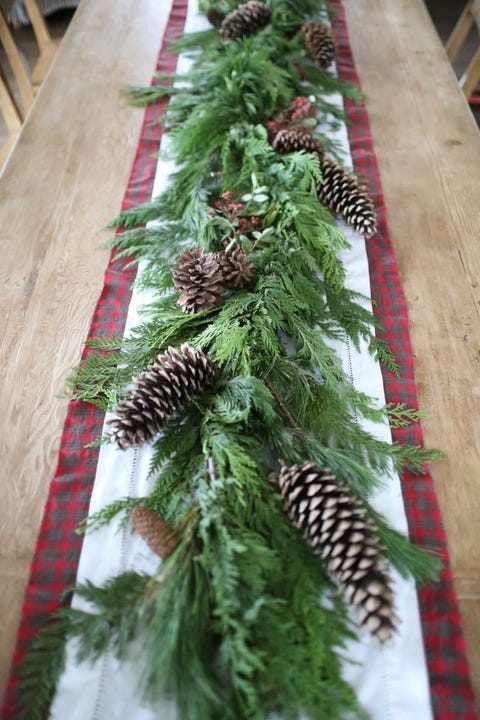 winter tablescape