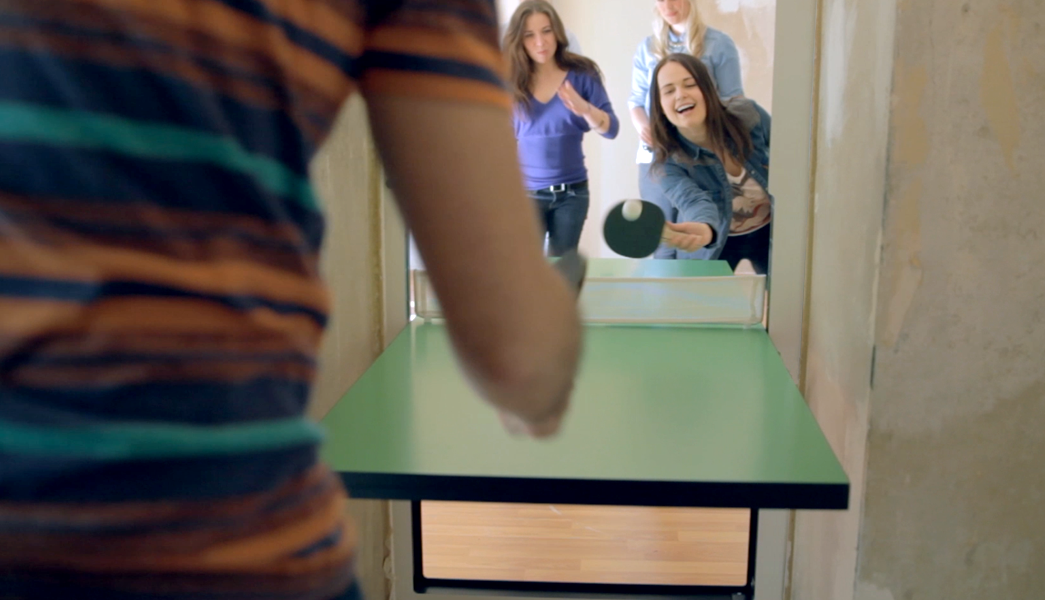 You Have To See Tobias Franzel S Ping Pong Door