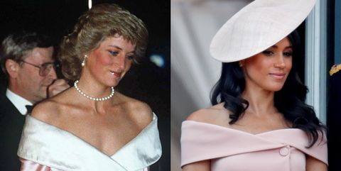 18 Times Meghan Markle Dressed Just Like Princess Diana