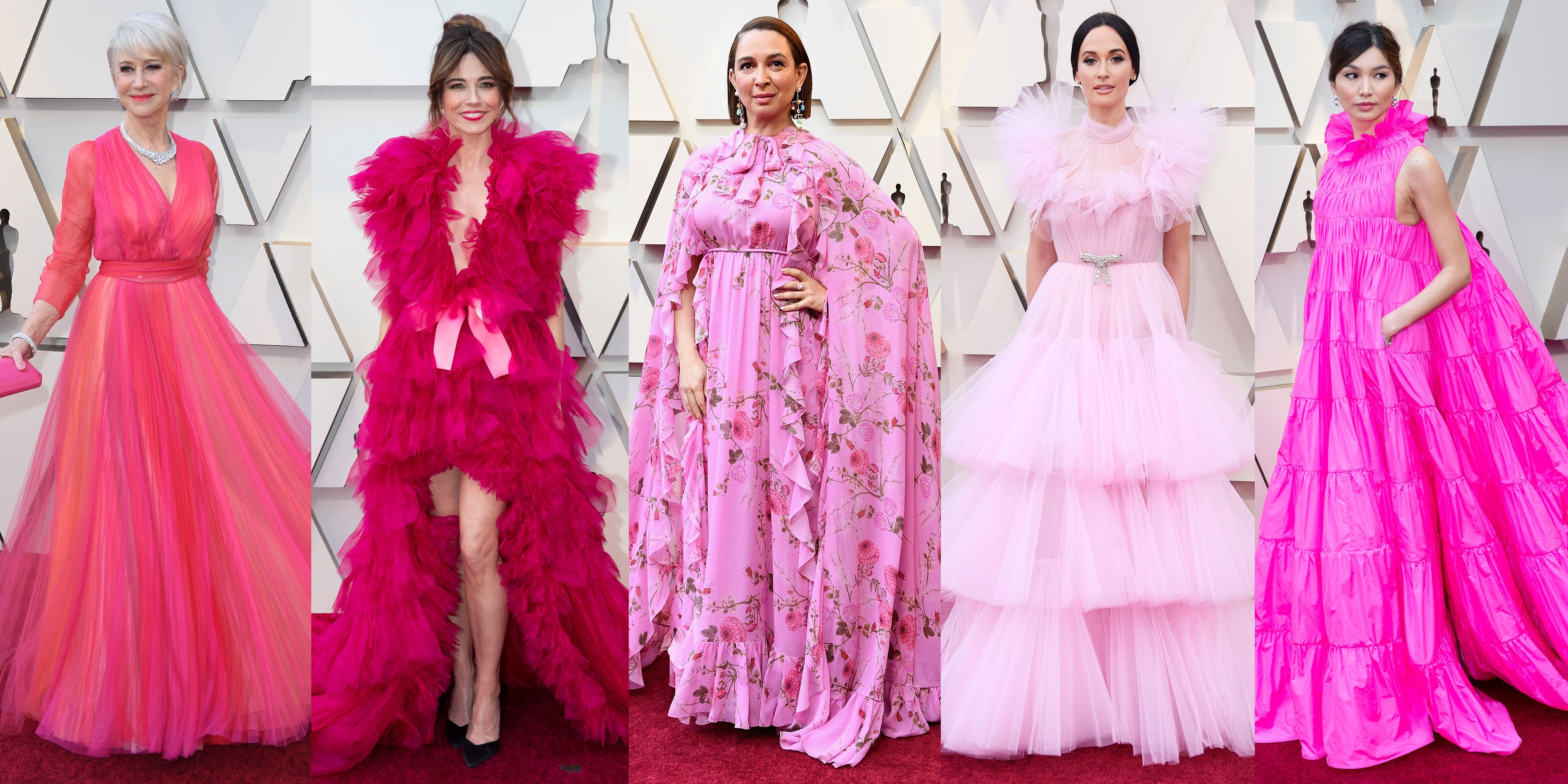 Red Carpet Trend Was Pink Dresses