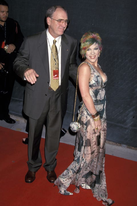pink with her father