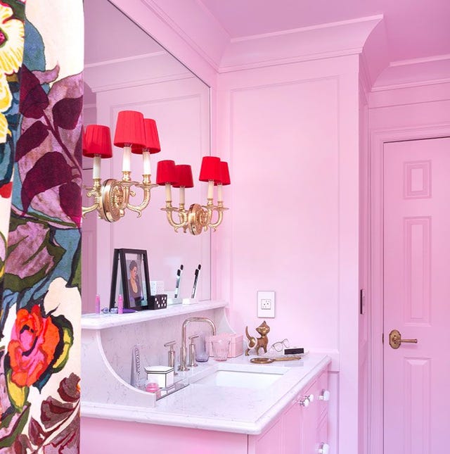 pink bathrooms pink bathrooms