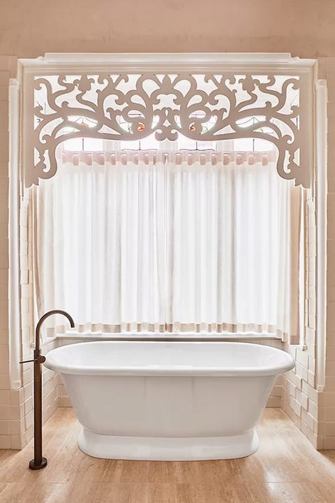 19 Designer Pink Bathrooms The History Of 19 Designer Pink Bathrooms The, Pale Pink Shower Curtain Uk