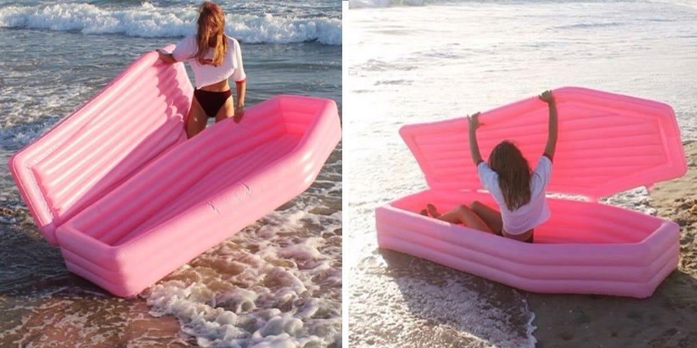 coffin pool float amazon