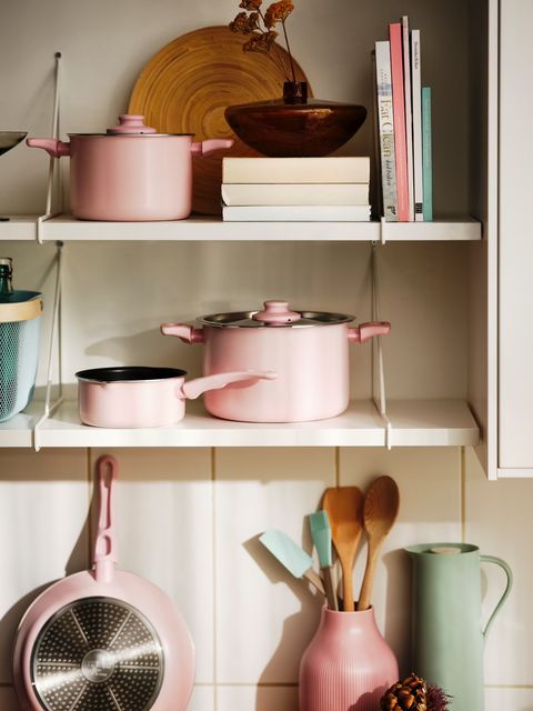 IKEA pink pans
