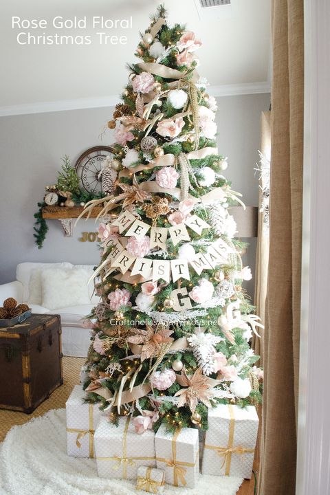 69 Unique Christmas Tree Decorating Ideas and Pictures 2020