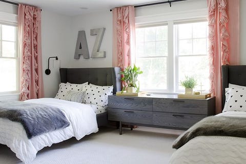 15 Pink And Gray Bedroom Ideas Decorating With Pink And Gray