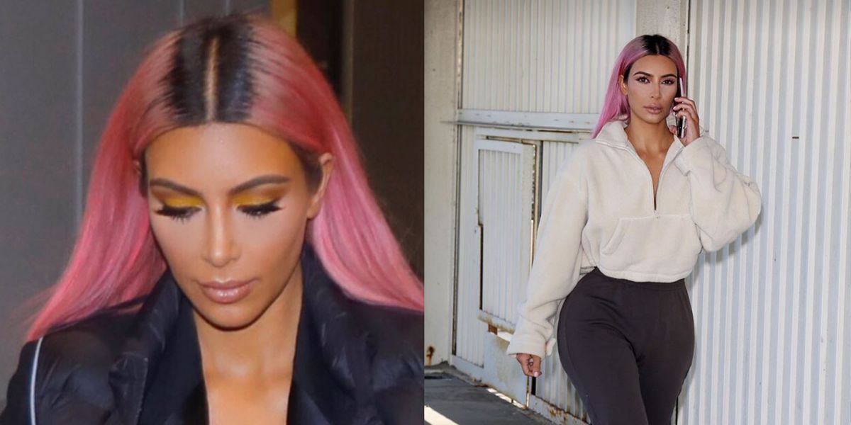 10 Pink Hair Color Ideas For 2018 Kim Kardashian And More Celebs Dye Hair Pink