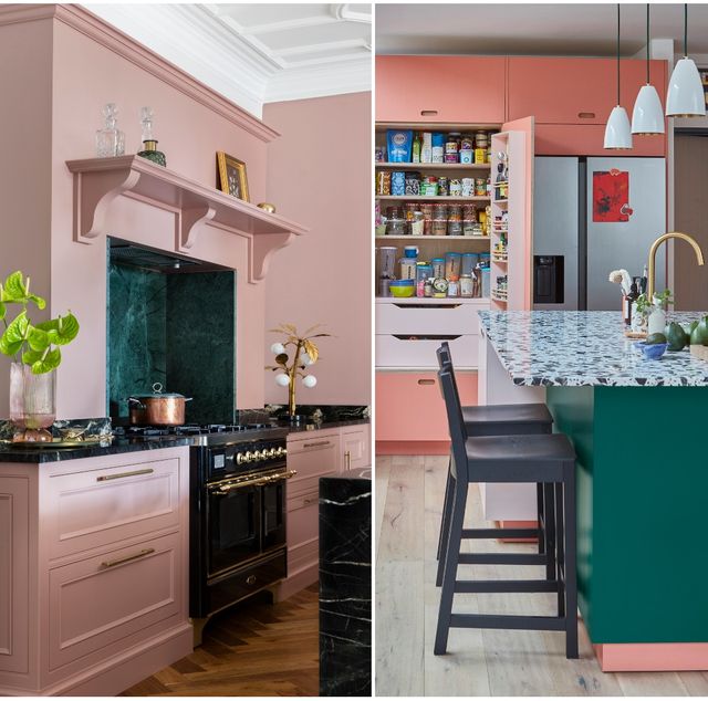 pink kitchens  pink kitchen ideas