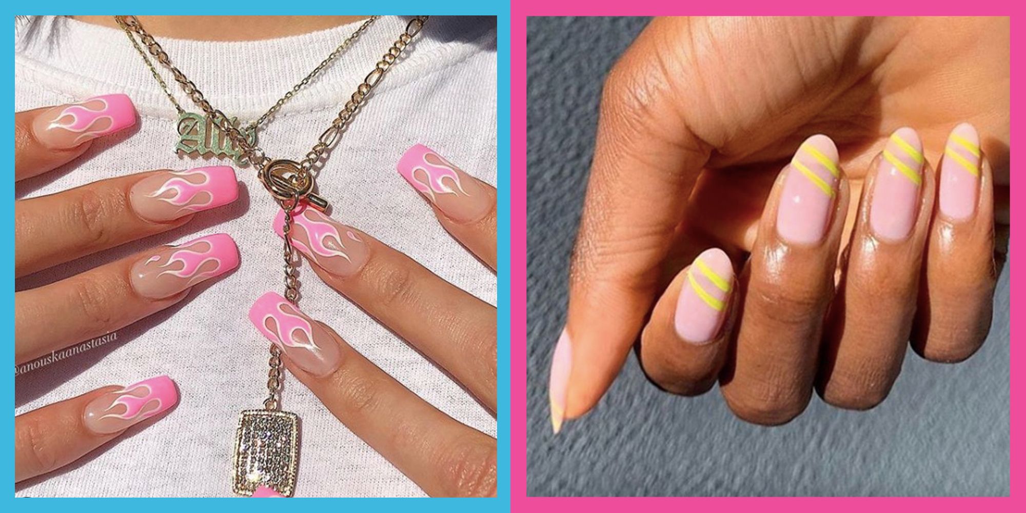 35 Of The Best Pink Nail Art Designs On Instagram 2020