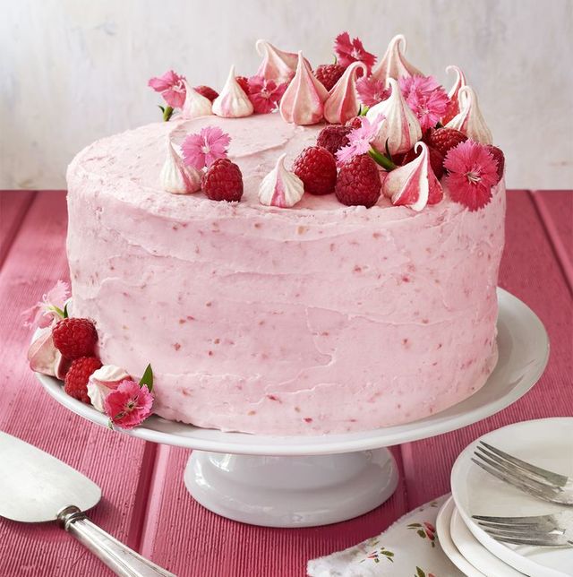 pink velvet cake bridal shower