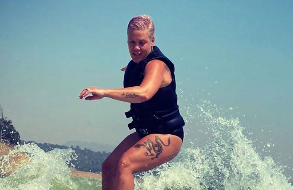 Pink S Workout Routine How The Singer Stays In Rockstar Shape