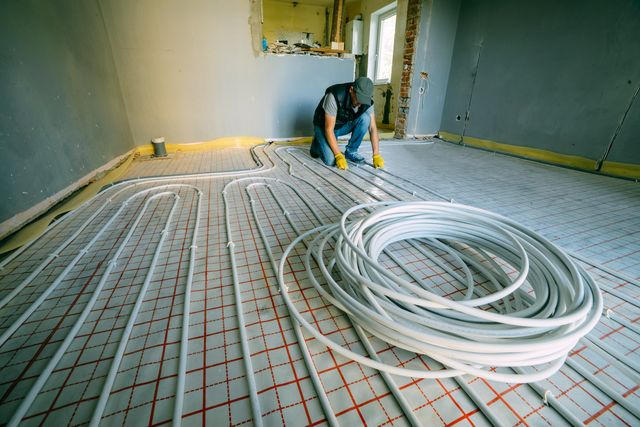 installing radiant floor heating