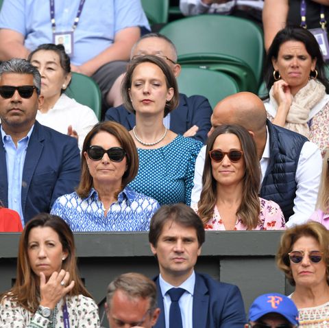 Pippa Middleton Attends Wimbledon Men's Finals