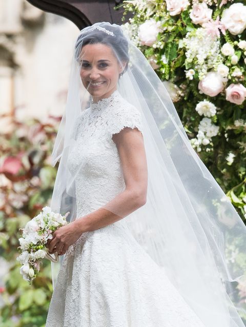 Pippa Middleton Channels Kate With Her Wedding Look
