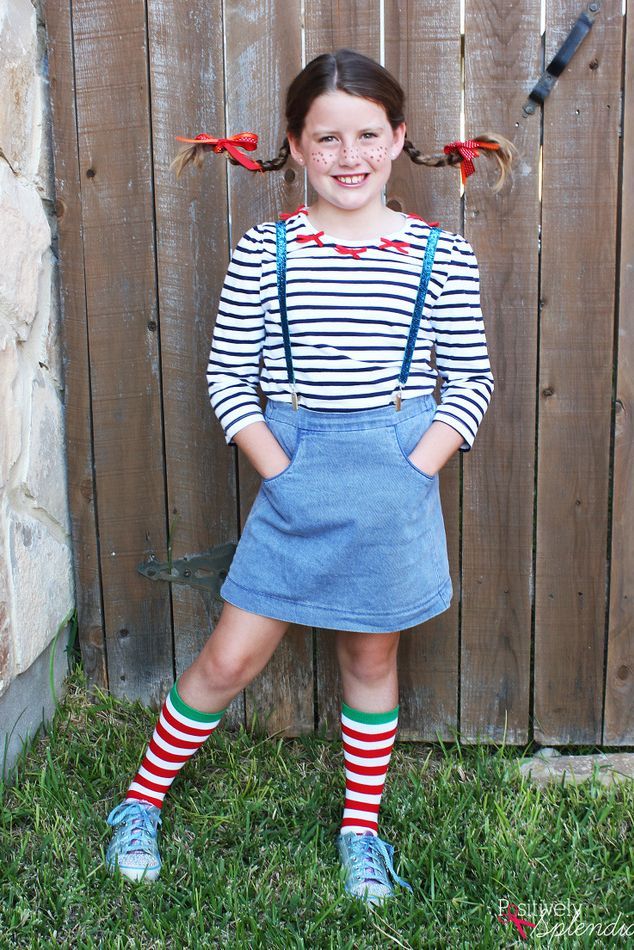 BLUE TOP WITH YELLOW STRIPE LONG SLEEVE TOP WORLD BOOK CHARACTER DAY COSTUME 