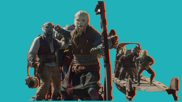 un grupo de piratas aparece en el episodio 2x07 de la serie de disney  the mandalorian y tienen toda la pinta de ser los weequay de clone wars y rebels ahí queda eso