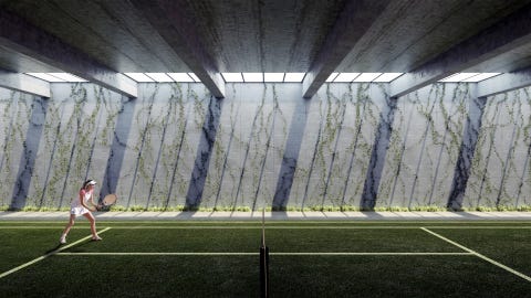 proyecto forest del estudio de arquitectura nudes, un colegio que conecta con la naturaleza