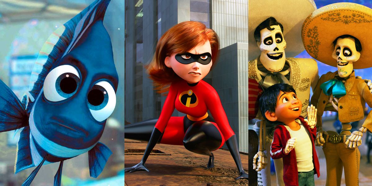 All Disney Pixar Movie Characters
