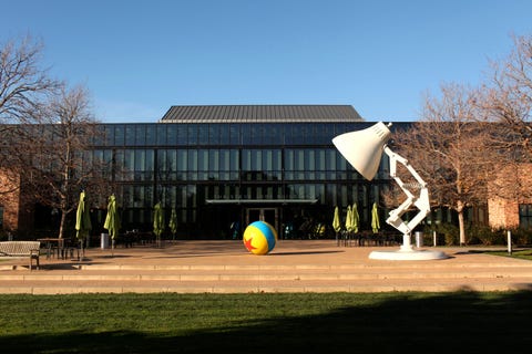 the steve jobs building is photographed on december 12, 2013 at pixar animation studios in emeryville, calif photo by deborah coleman pixar