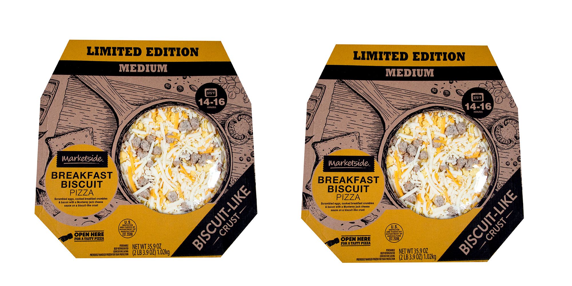 Walmart S New Marketside Pizzas Include A Breakfast Biscuit Pizza