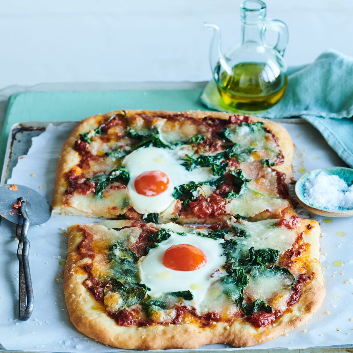 Easy Florentine Pizza