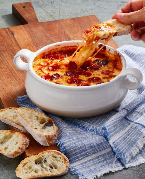 pizza dip recipe   new year's eve appetizers