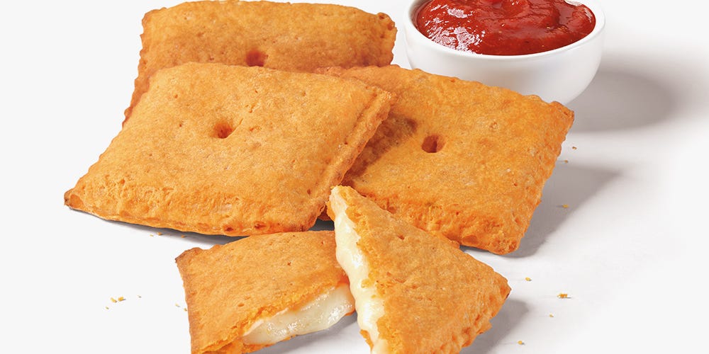 Pizza Hut Just Released Stuffed CheezIt Pizza Bites, So