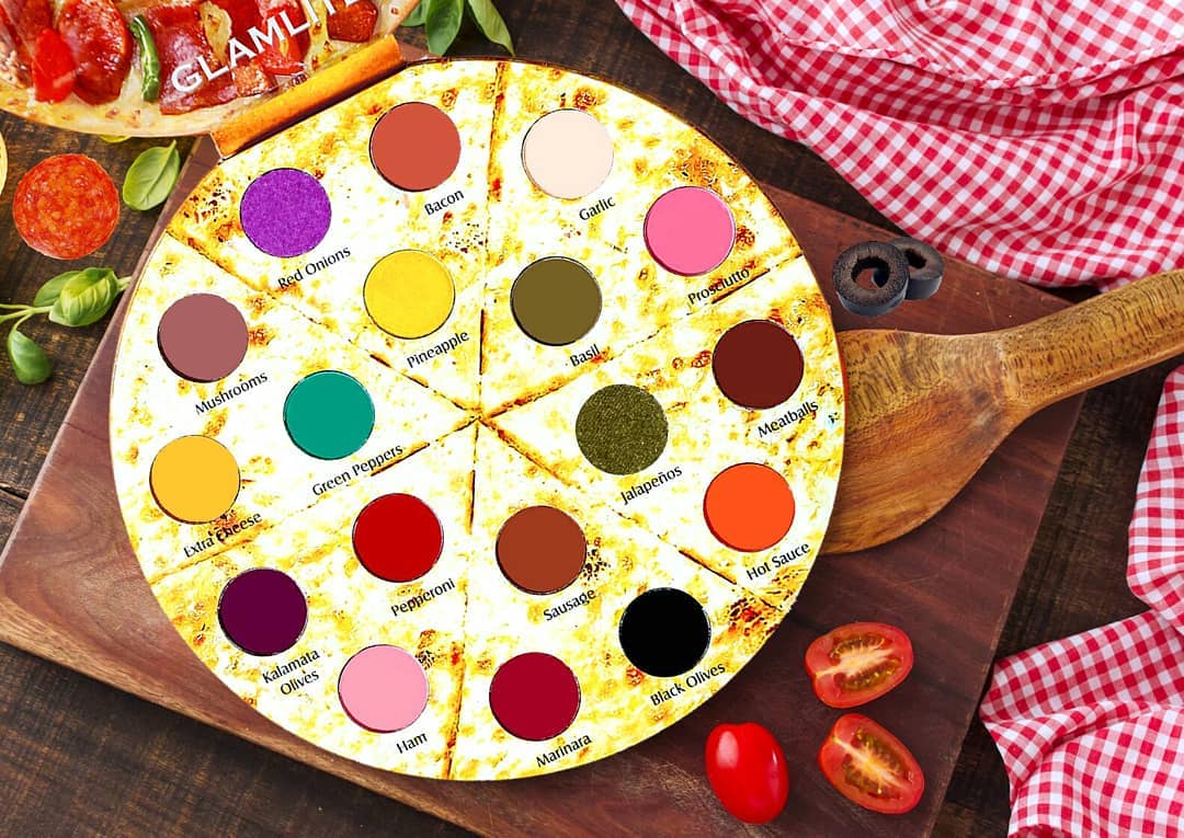 El maquillaje con forma de pizza existe (y lo necesitamos) - Necesitarás  esta paleta de sombras 'pizzeras'