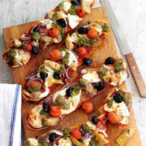 quick dinner ideas pizza breads