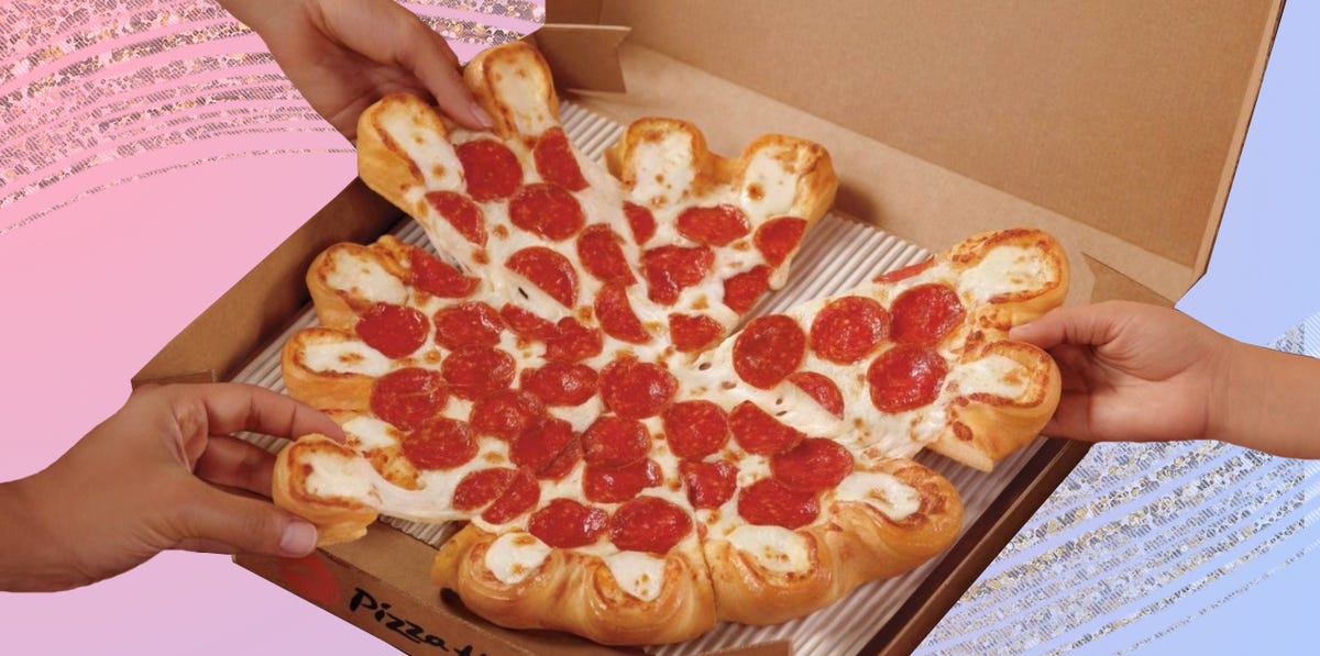 This New Pizza Hut Pizza Features Cheese Pockets Because Literally Pockets Are Always A Good Thing