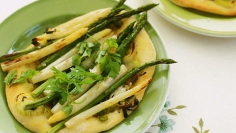 pizzette asperges pizzette asperges