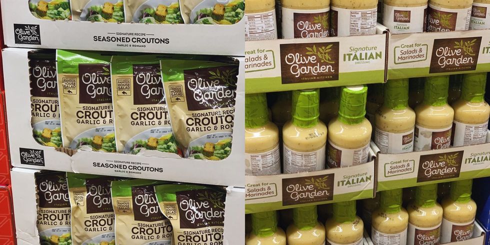 Aldi Is Selling Olive Garden S Famous Salad Dressing And Croutons