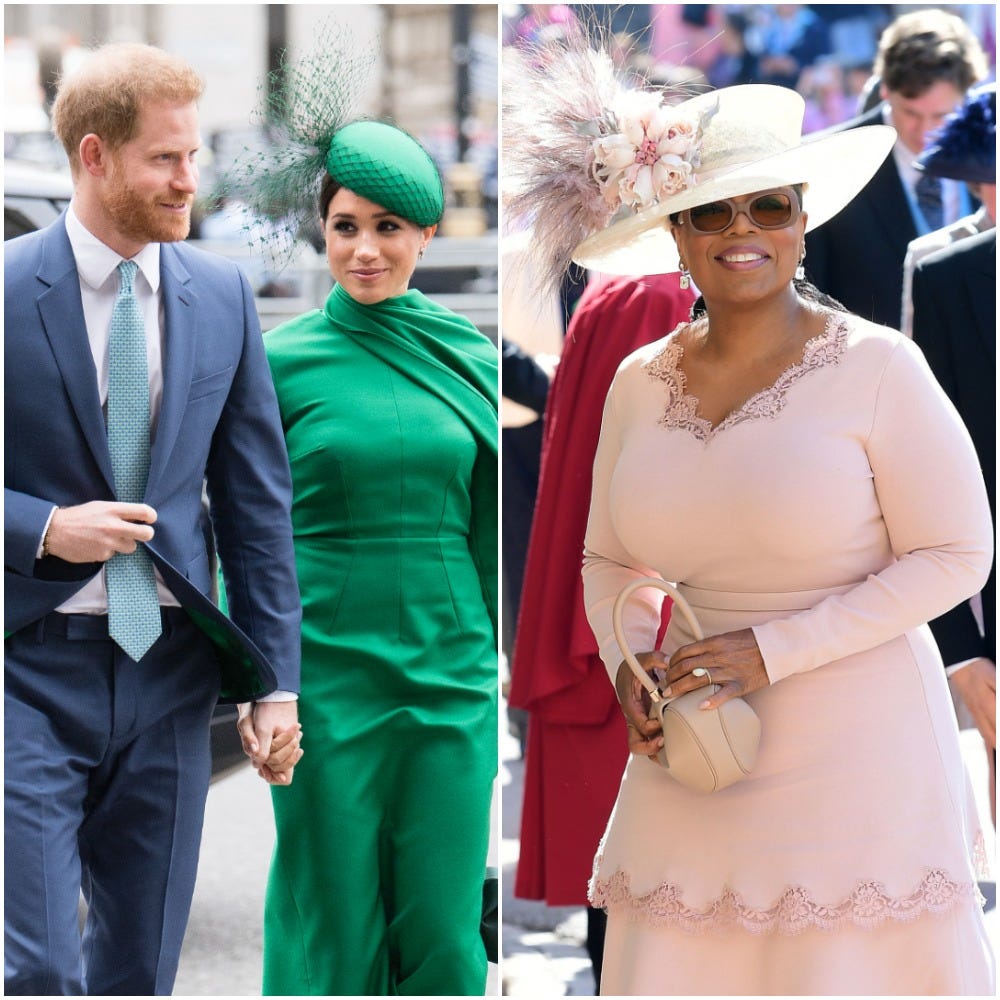 Meghan Markle and Prince Harry Are Giving Oprah the First Interview Since Stepping Back From Royal Family