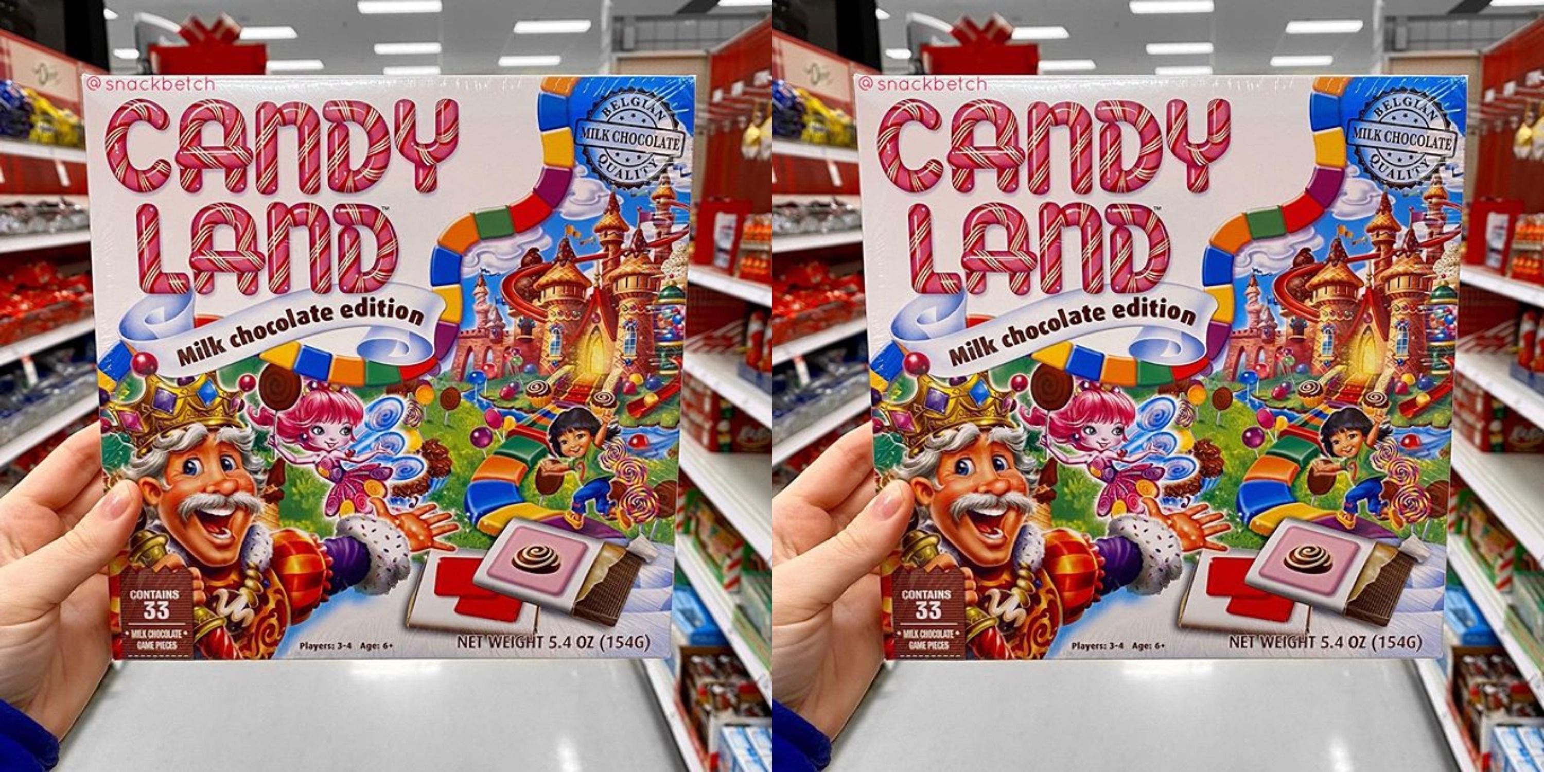 This Candy Land Board Comes With Edible Chocolate Game Pieces