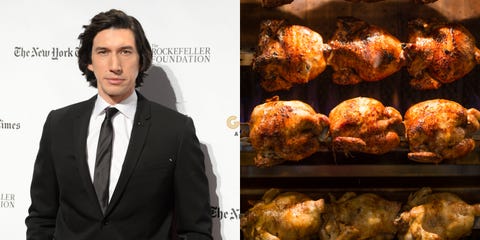 Adam Driver Used To Eat An Rotisserie Chicken Every Single Day