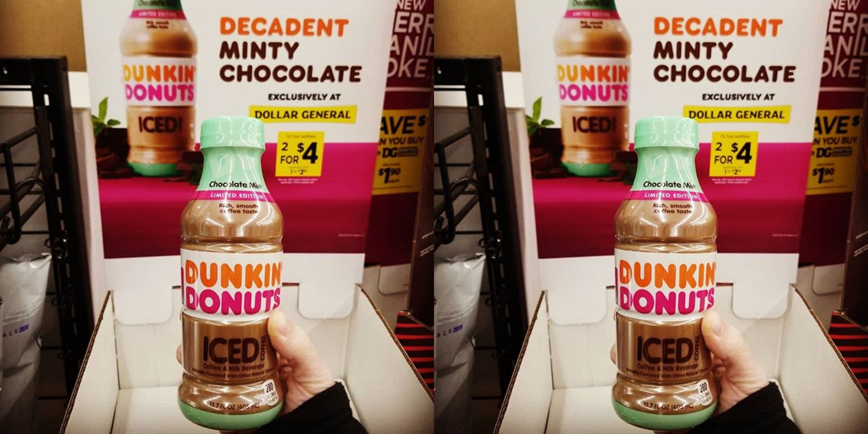 Dunkin Donuts Iced Coffee Calories Thin Mint - Image of ...