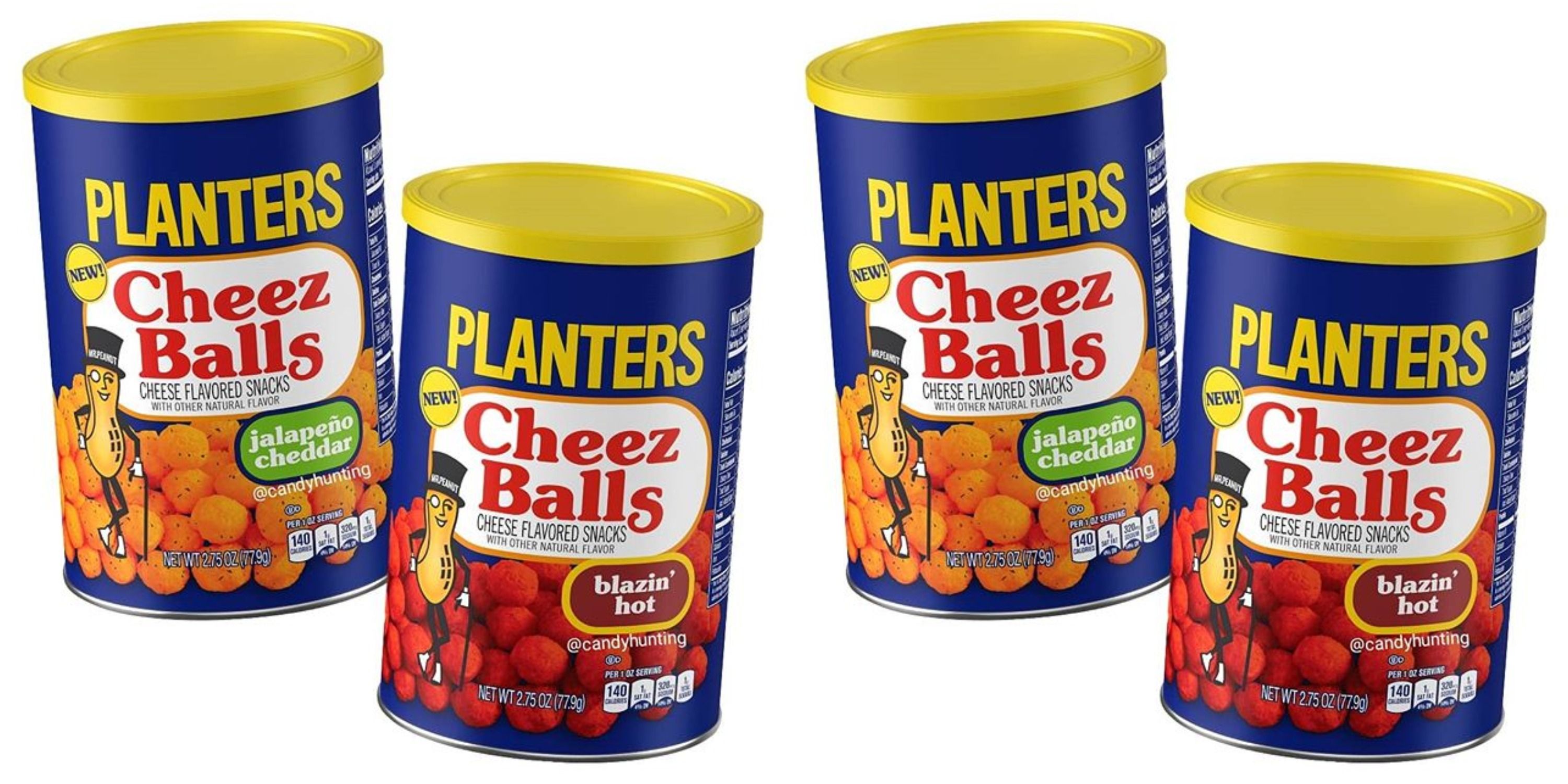 Planters Is Making 4 New Flavors Of Cheez Balls Including Blazin