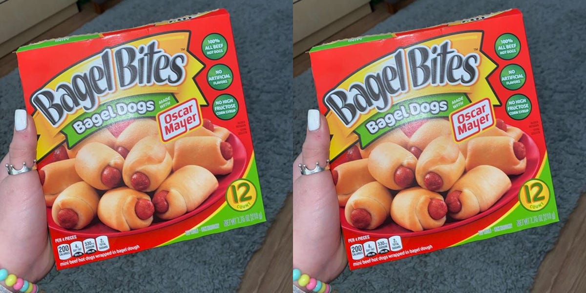 Bagel Bites Has Mini Bagel Dogs And They're Good