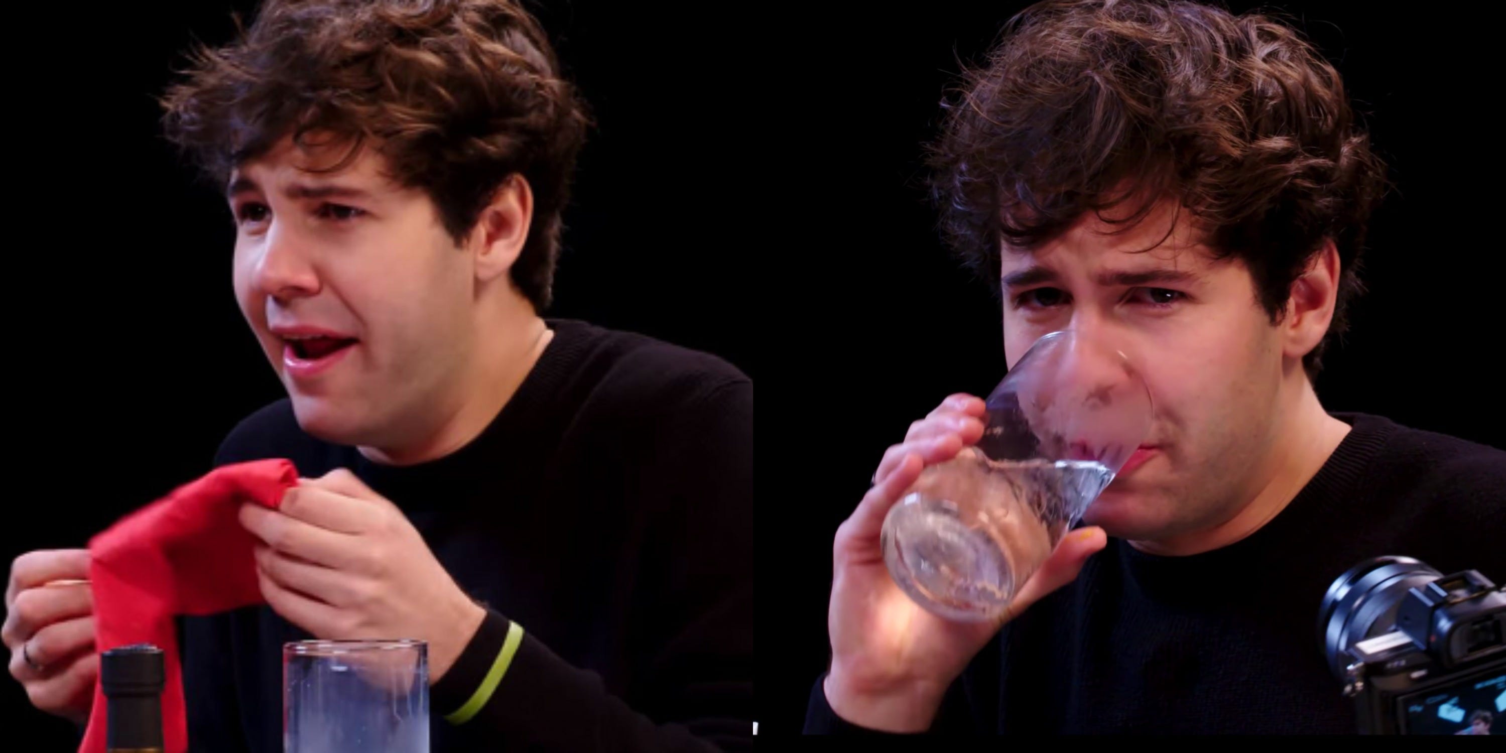 David Dobrick Puked After Eating Spicy Wings On ‘Hot Ones’