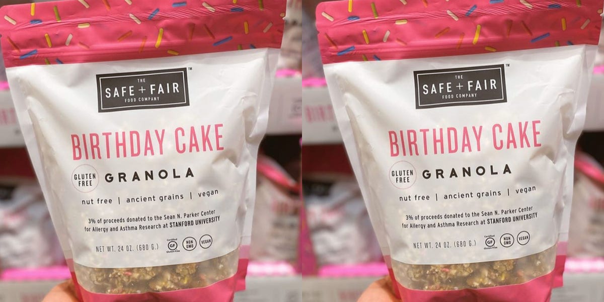 This Costco Birthday Cake Granola Is Being Spotted On Shelves