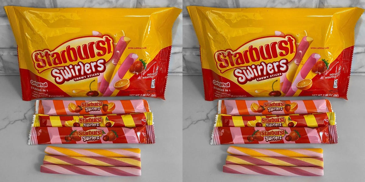 New Starburst Swirlers Let You Have Both Of Your Favorite Flavors In ...