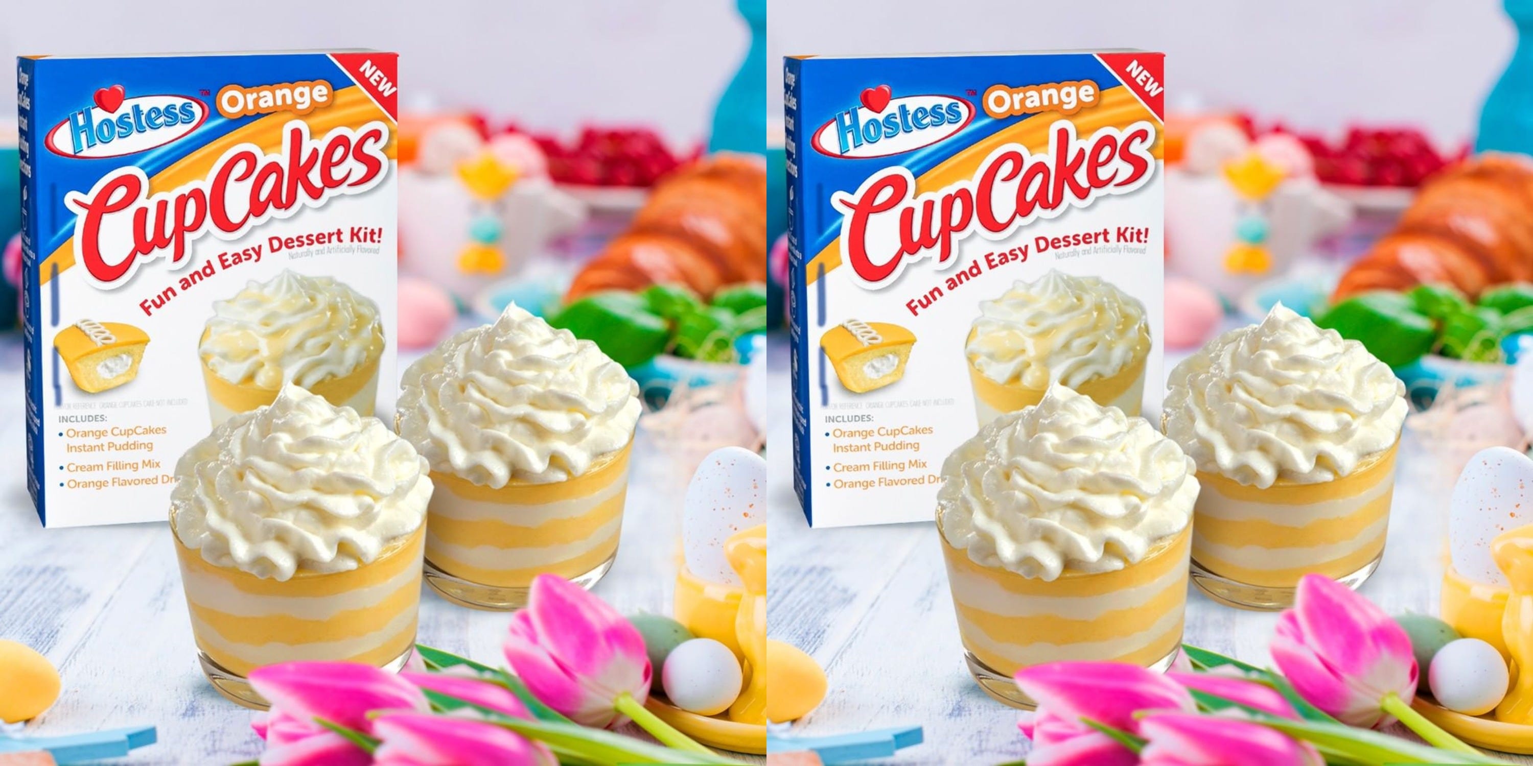 Hostess Is Selling An Orange CupCake Dessert Kit