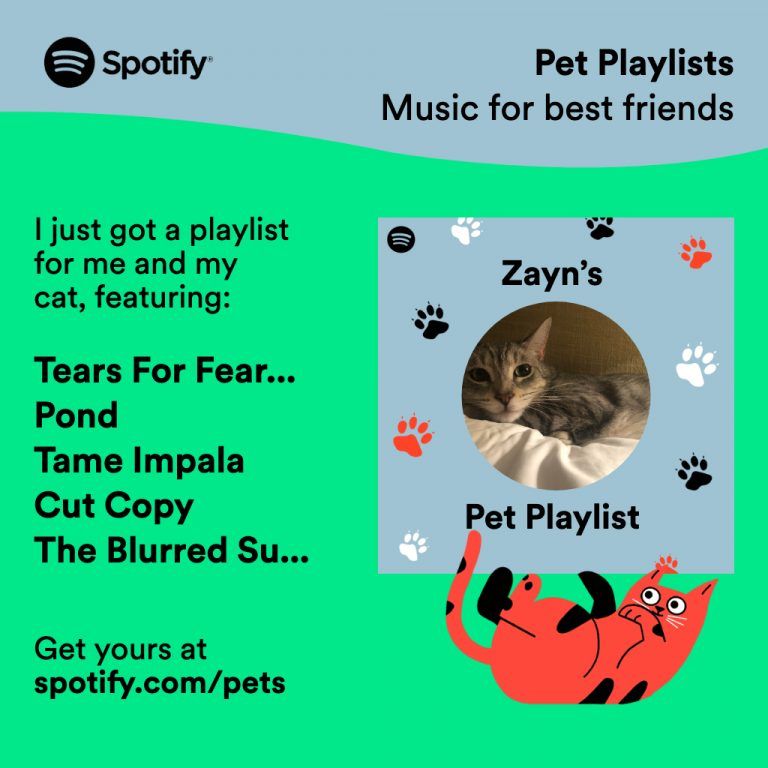 spotify pet playlist