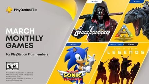 playstation plus monthly games march 2022