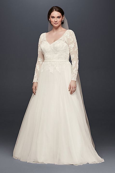 wedding dress shops for plus size