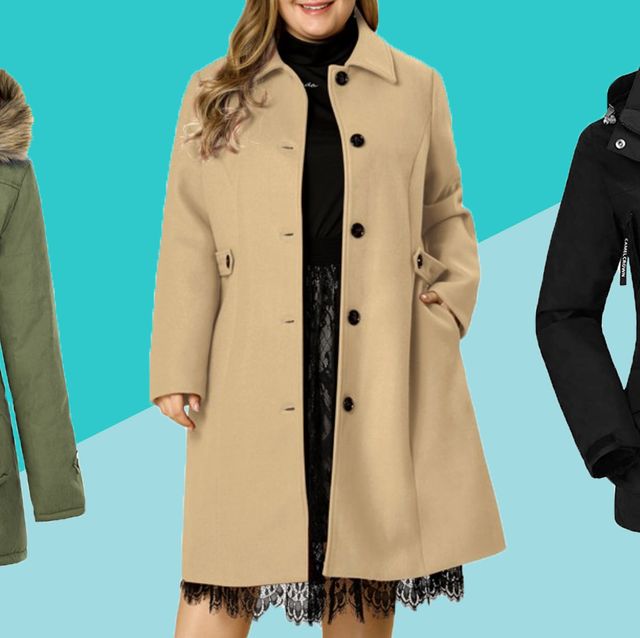 21 Best Plus Size Winter Coats For, Images Of Winter Coats For Ladies